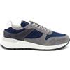 Frau Sneaker Frau uomo in camoscio e tessuto 23B0 Navy