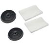 FABER kit cappa Faber estraibile 152 LG - 2 panni bianco + 2 filtro carbone attivo