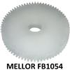 Ingranaggio Nylon per Motoriduttore Stufa a Pellet Mellor FB1054 2 rpm