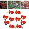 10 tazze per acqua potabile per pollame- abbeveratoio automatico per galline per
