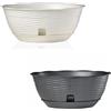 BAMA FIORIERA RETTANGOLARE BALCONIERA INTERNO ESTERNO VASO RESINA TERRACOTTA BIANCO