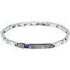 Maserati Bracciale Maserati Sapphire JM224AXO03 Bracelet Zaffiro Blu Acciaio Uomo