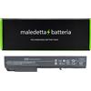MB distribuzione Batteria NERA 14.4-14.8 V 5200 mAh per Hp-Compaq EliteBook 8540p