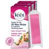 VEET Striscia kit ceretta per tutto il corpo Veet per pelle normale - 20 strisce (...