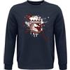 GIL S.R.L. U.S. SALERNITANA 1919 History Collection Blu Navy Crewneck S