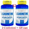 PROLABS Yamamoto Acetil L-Carnitina 120 cps (2x60cps) 1000 mg Dimagrante Bruciagrassi