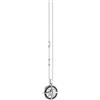 Zancan Collana Uomo Zancan Argento 925 con Rosa dei Venti e spinelli neri Ref. EXC547