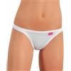 JADEA 6 slip tanga da donna JADEA 507 bianco nero cotone elasticizzato mutanda intimo
