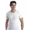 LEABLE 3 maglia mezza manica da uomo LEABLE 100% cotone makò girocollo e V bianco nero