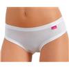 Jadea 6 slip da donna ragazza JADEA 509 bianco nero cipria cotone modal elasticizzato