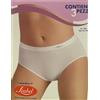 Liabel 6 slip vita alta da donna ragazza LIABEL 080 bianco nero nudo microfibra
