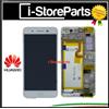 Huawei DISPLAY LCD FRAME BATTERIA ORIGINALE HUAWEI P8 LITE SMART TAG-L01 TOUCH BIANCO