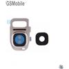 Samsung Cornice Vetro Fotocamera Lente Fotocamera Lens Gold Samsung Galaxy S7 G930F