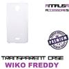 COVER TRASPARENTE PER WIKO FREDDY CUSTODIA PROTEZIONE TPU TRANSPARENT SLIM CASE