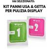 COVER TRASPARENTE + PELLICOLA VETRO TEMPERATO Per WIKO LENNY 2 Ultra Slim TPU