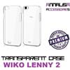 COVER TRASPARENTE PER WIKO LENNY 2 CUSTODIA PROTEZIONE TPU TRANSPARENT SLIM CASE