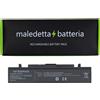 MB distribuzione Batteria NERA 10.8-11.1 V 5200 mAh per Samsung RV510