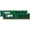 Global Memory 1GB (2 X 512MB) DDR2 400MHz PC2-3200 240-PIN Memoria Dimm Kit Per Desktop / Pz