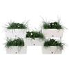 Bama VASO VASI FIORIERE BAMA BRICK KIT 5 FIORIERE PANNA/BIANCO COMPONIBILI GIARDINO