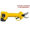 Volpi FORBICE POTA PER POTATURA VOLPI PV280 A BATTERIA 2 AH LITIO 2 BATTERIA 14,4V