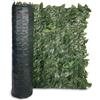SIEPE ARTIFICIALE EDERA FRANGIVISTA RETE VERDE 1X3 1,5X3 MT