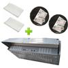 FABER CAPPA ESTRAIBILE FABER pensile cm.60 FILTRANTE 152 lg + 2 FILTRI KFAB-15260+F