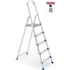 FRAMAR SCALA IN ALLUMINIO PIUMA 5 GRADINI 100KG FR105 FRAMAR