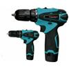 TRAPANO AVVITATORE SET CHIAVI 18V TRAPANI CB1280T KIT AVVITA SVITA VALIGIA X 2