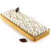Silikomart Kit Stampo Torta Silicone Bubble con Anello Tarte Ring 26,5x10,5 cm - Silikomart