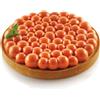 Silikomart Kit Stampo Silicone Crostata Bubble con Anello Tarte Ring ø 19 cm - Silikomart