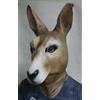Rubber Plantation Canguro Maschera Australiano Costume Adulti Completo Testa Wallaby Animale