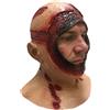 RUBBER JOHNNIES TM Jason Voorhees Maschera Sanguinoso Aperto Viso Cappuccio Lattice Halloween