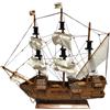 VACCHETTI VELIERO MODELLINO NAVE IN LEGNO SAN FRANCISCO CM 48 X 45 LAVORATO A MANO