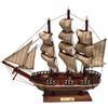 VACCHETTI VELIERO MODELLINO NAVE IN LEGNO CUTTY SARK CM 29 X 26 LAVORATO A MANO