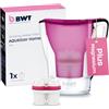BWT Aqualizer Home Water Filter Including 1 Filter Cartridge Aubergine 2.7 L | Filter with 1 Magnesium Filter Cartridge | Water Filter Drinking Water | Filters Limescale, Chlorine, Lead & Copper