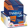 tampax 4x Tampax & super plus x18 assorbenti interni con applicatore