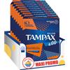 tampax 8x Tampax & super plus x18 assorbenti interni con applicatore