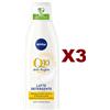 NIVEA 3PZ NIVEA Q10 POWER LATTE DETERGENTE + ANTIRUGHE 200ML PER TUTTI I TIPI DI PELLE