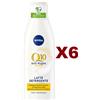NIVEA 6PZ NIVEA Q10 POWER LATTE DETERGENTE + ANTIRUGHE 200ML PER TUTTI I TIPI DI PELLE