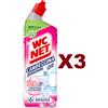 WC NET 3 PZ WC NET CANDEGGINA PROFUMATA GEL FLOWER FRESH IGIENIZZANTE 700ML