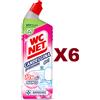 WC NET 6 PZ WC NET CANDEGGINA PROFUMATA GEL FLOWER FRESH IGIENIZZANTE 700ML