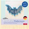 Pebaro NB5 - Decorazione per unghie, motivo: pipistrello prestampato, con unghie