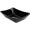 Garcia de Pou 6 unità - Barquilla per fritti L 19,3 x 13,3 x 4,8 cm, nero porcellana
