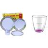 BRUNNER 0830160N.C4E Melamin Set - Tulip & Set Tahiti Color antislip