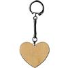 Artemio 14001482 - Portachiavi in legno a forma di cuore