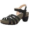 Think! Traudi Chrome Senza Cromo Conteggiato Slingback Sostenibile, Sandali con Tacco Donna, Sage Kombi 7000, 36 EU