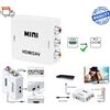 Convertitore Adattatore Video Da HDMI a AV RCA Interfaccia HDMI 2 AV CAVO USB