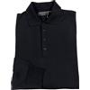 BRAMANTE polo uomo nera lana con bordo Tasmania leggera 144637 MADE IN ITALY