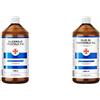 AIESI & reg; Glicerina Vegetale F.U. pura grado FARMACEUTICO flacone da 1 kg & & reg; Olio di Mandorle Dolci F.U. puro 100% spremuto a freddo per uso Farmaceutico Alimentare Cosmetico e Dermatologico