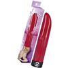 vibratore fallo dildo massaggiatore vaginale anale morbido mini rosso vibrante